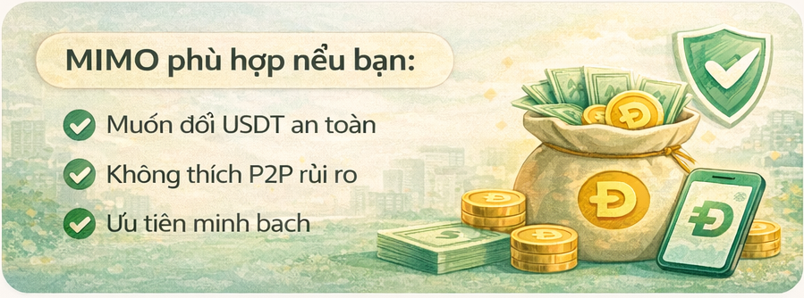 MIMO phù hợp nếu bạn ưu tiên an toàn minh bạch